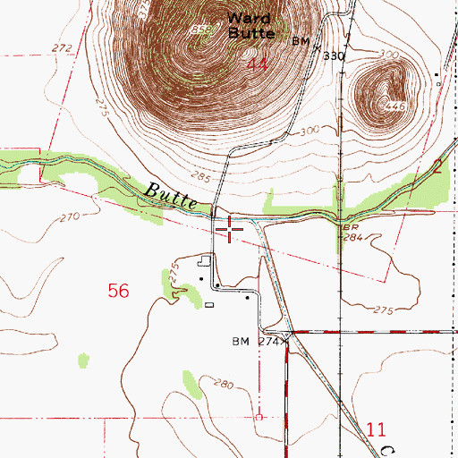 Topographic Map of Cochran Creek, OR