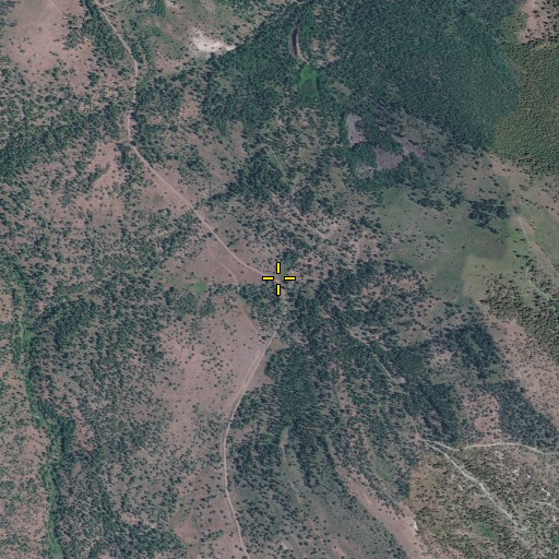 Aerial/Satellite Image of Colvert Spring, OR