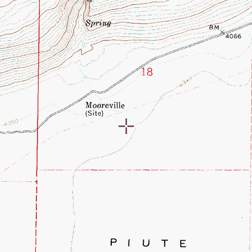 Topographic Map of Couch Creek, OR