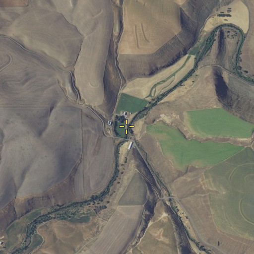Aerial/Satellite Image of Davis Creek, OR