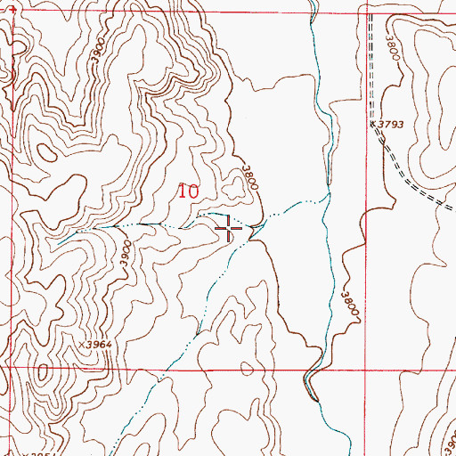 Topographic Map of Deadman Gulch, OR