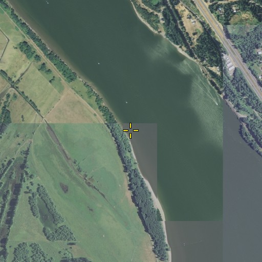 Aerial/Satellite Image of Deer Island Point, OR