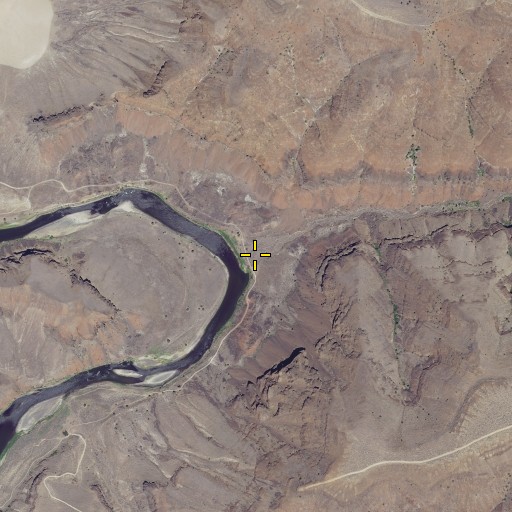 Aerial/Satellite Image of Devils Canyon, OR