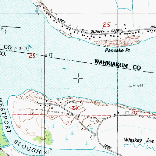 Topographic Map of Driscoll Range, OR