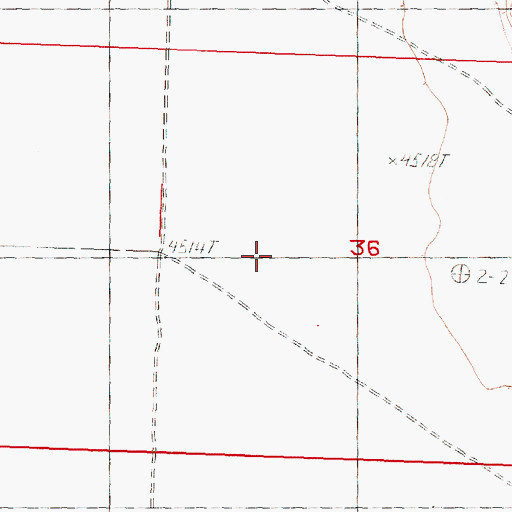Topographic Map of Dry Valley, OR