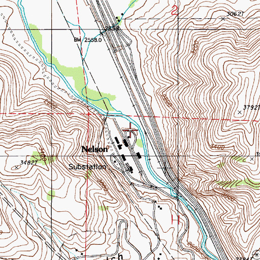 Topographic Map of Durkee Valley, OR