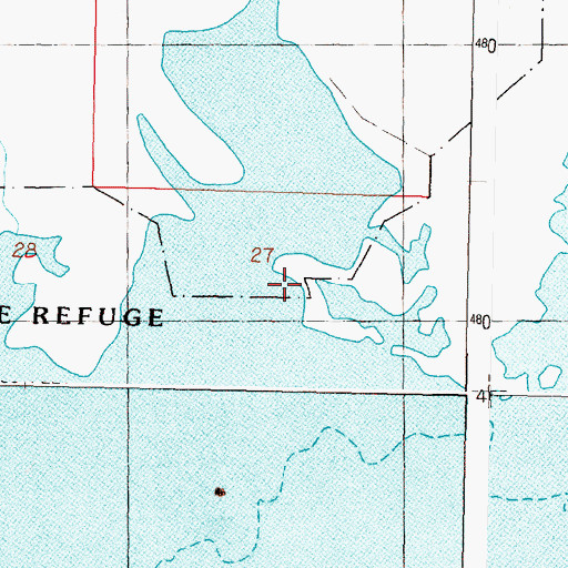 Topographic Map of East Fork Silvies River, OR