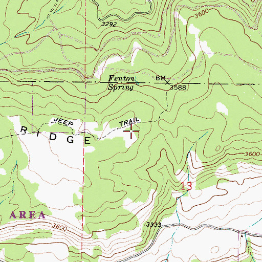 Topographic Map of Eden Ridge, OR