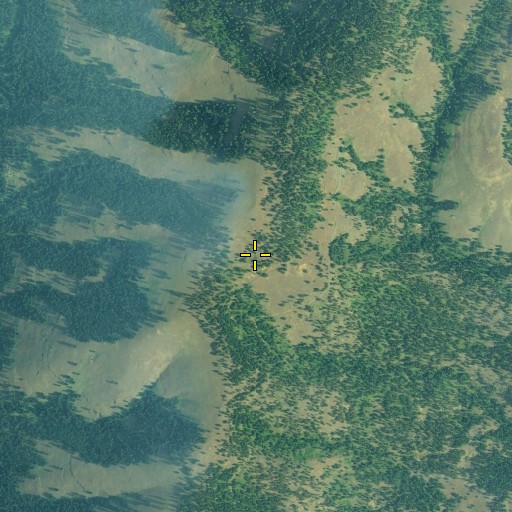 Aerial/Satellite Image of Elk Spring, OR