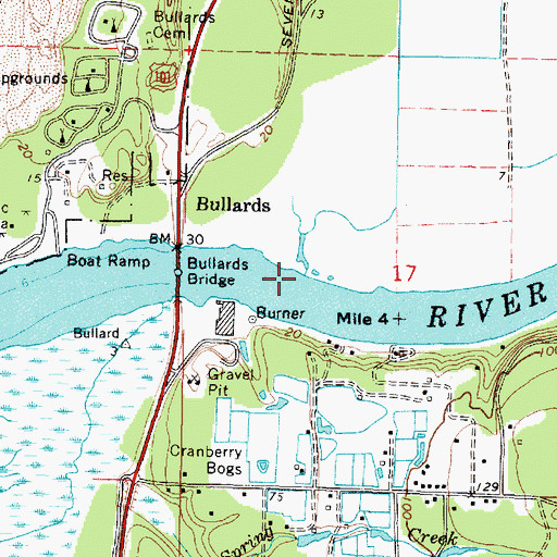 Topographic Map of Fahys Creek, OR