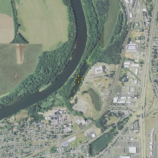 Aerial/Satellite Image of First Lake, OR