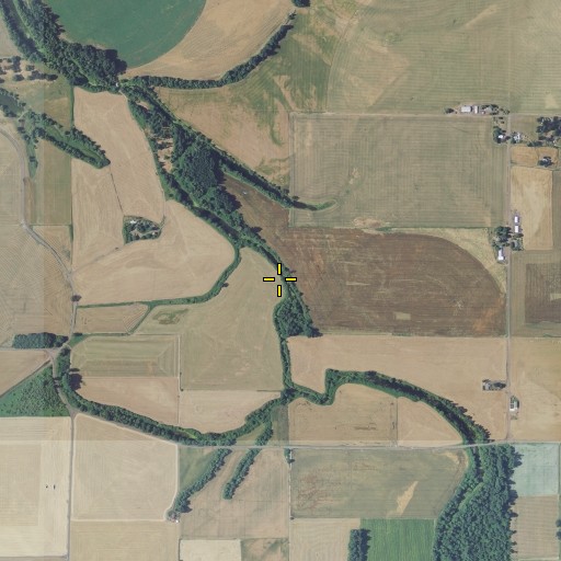 Aerial/Satellite Image of Flat Creek, OR