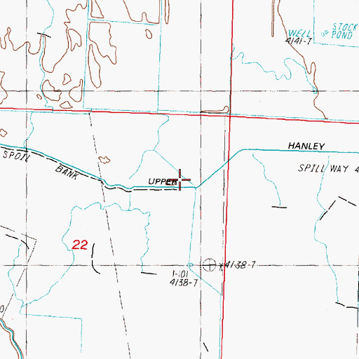Topographic Map of Foley Slough, OR