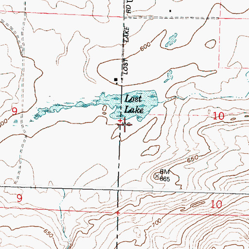 Topographic Map of Fourmile Canyon, OR