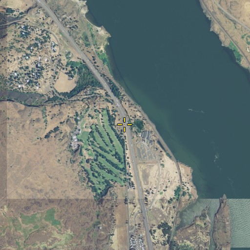 Aerial/Satellite Image of Frantz Spring, OR