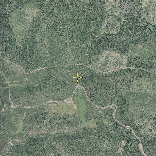 Aerial/Satellite Image of Gold Center Spring, OR