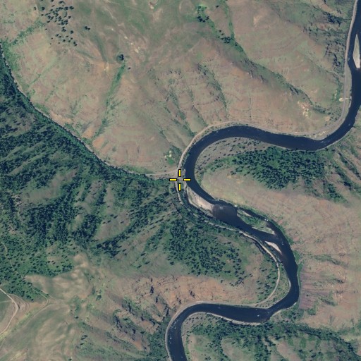 Aerial/Satellite Image of Grouse Creek, OR