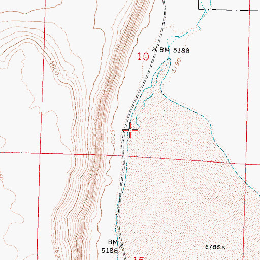 Topographic Map of Guano Creek, OR