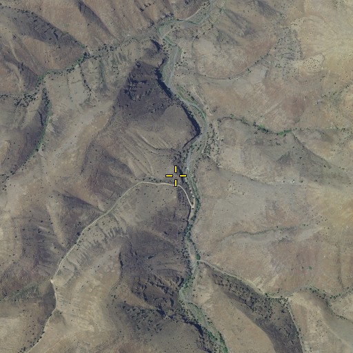 Aerial/Satellite Image of Guyton Canyon, OR