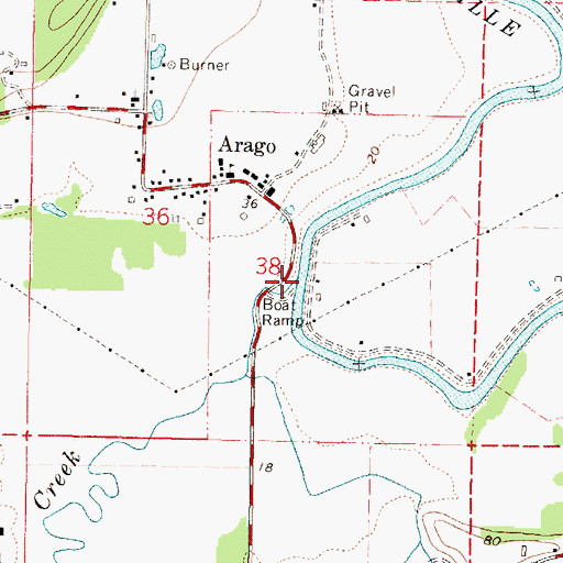 Topographic Map of Hall Creek, OR