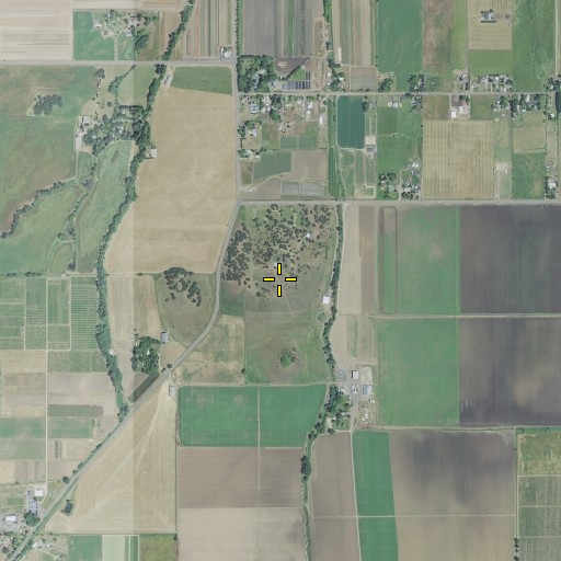 Aerial/Satellite Image of Hanley Hill, OR