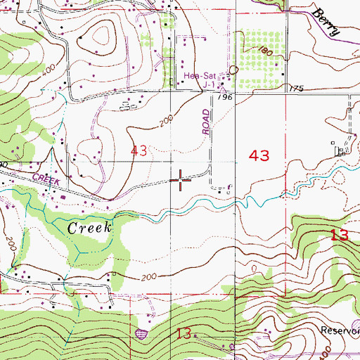 Topographic Map of Happy Valley, OR