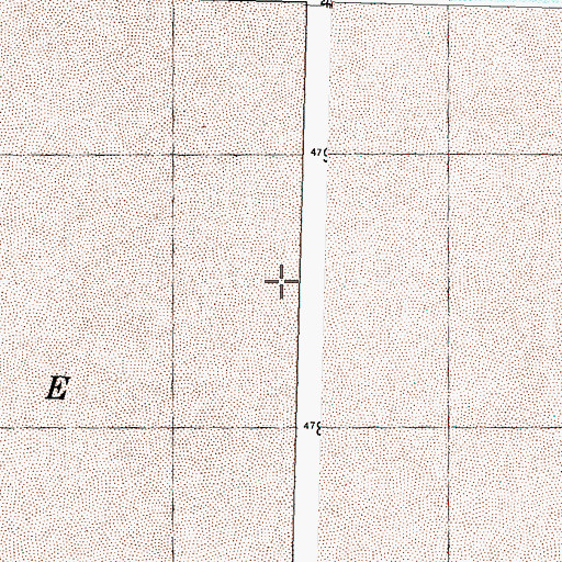 Topographic Map of Harney Lake, OR