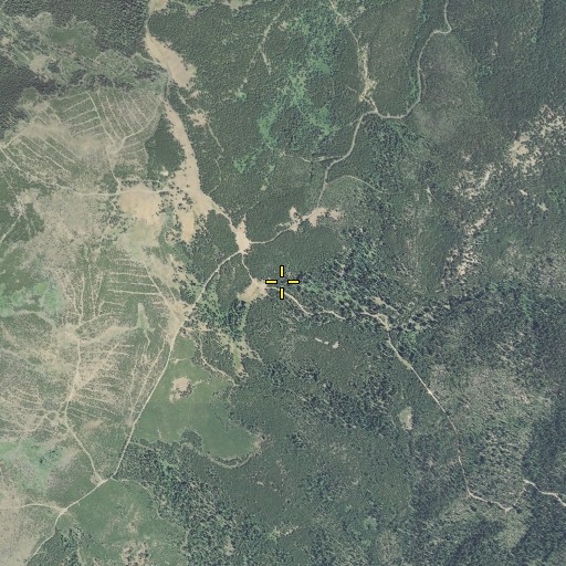 Aerial/Satellite Image of High Summit Spring, OR