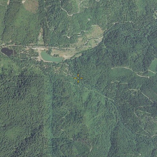 Aerial/Satellite Image of Hole in the Ground, OR