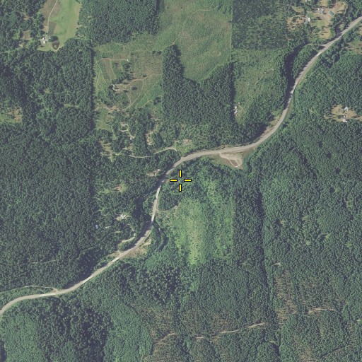 Aerial/Satellite Image of Holmes Creek, OR