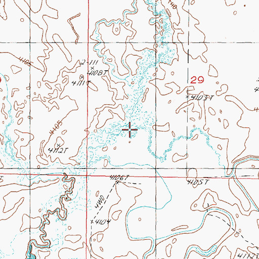 Topographic Map of Hot Springs Slough, OR