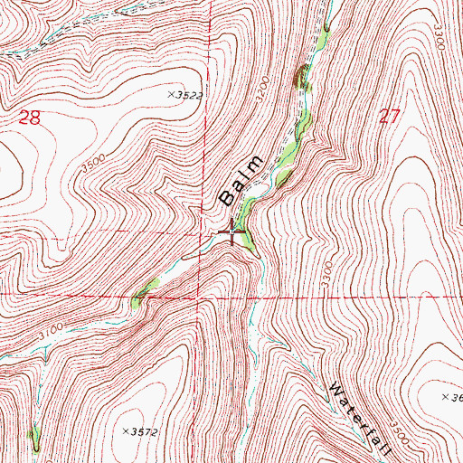 Topographic Map of Houselog Creek, OR