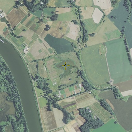 Aerial/Satellite Image of Howell Lake, OR