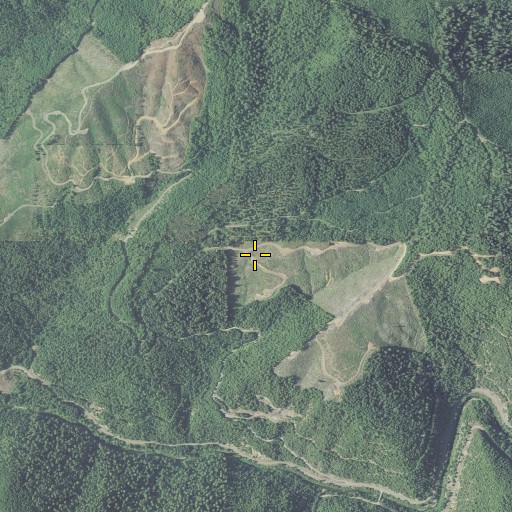 Aerial/Satellite Image of Jackass Prairie, OR