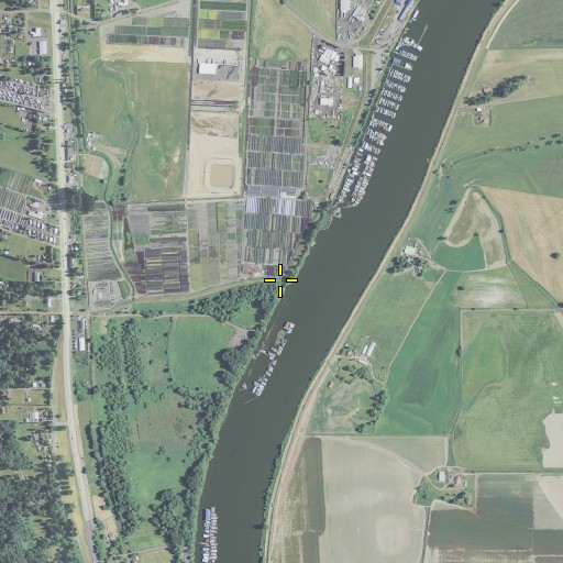 Aerial/Satellite Image of Joy Creek, OR