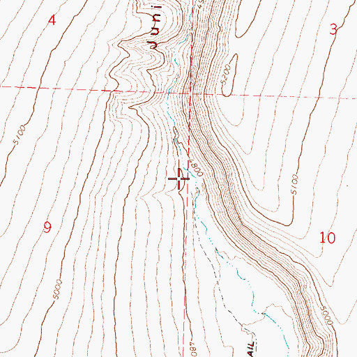 Topographic Map of Juniper Canyon, OR