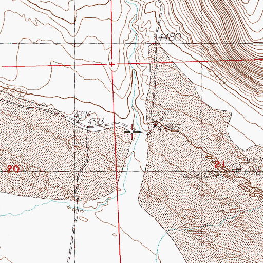 Topographic Map of Juniper Canyon, OR