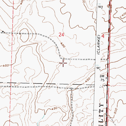 Topographic Map of Juniper Canyon, OR