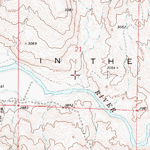 Topographic Map of Juniper Canyon, OR