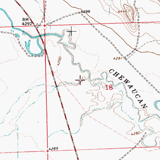 Topographic Map of Juniper Creek, OR