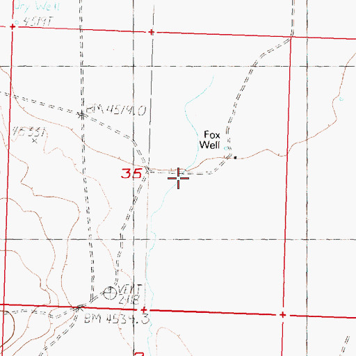 Topographic Map of Juniper Creek, OR