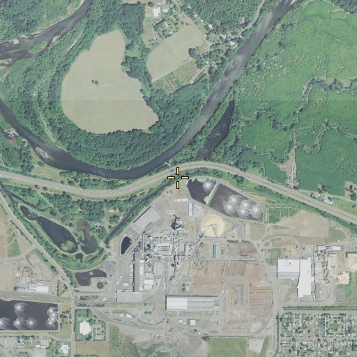 Aerial/Satellite Image of Kizer Slough, OR