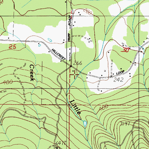 Topographic Map of Knappa Guard Station, OR