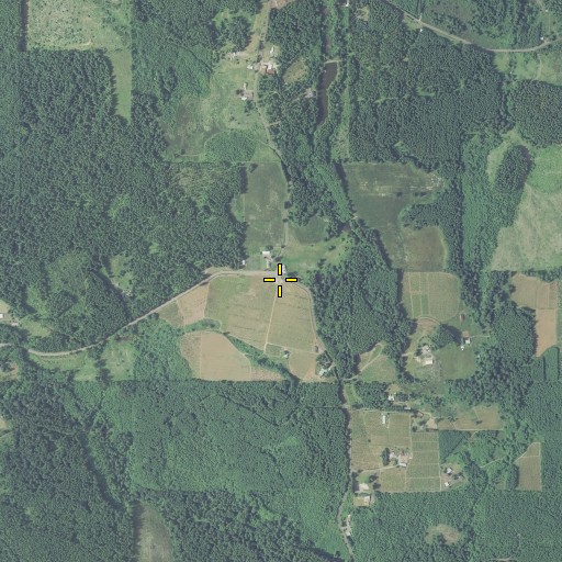 Aerial/Satellite Image of Kokel Corner, OR