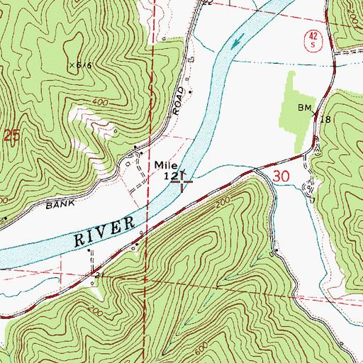 Topographic Map of Lampa Creek, OR