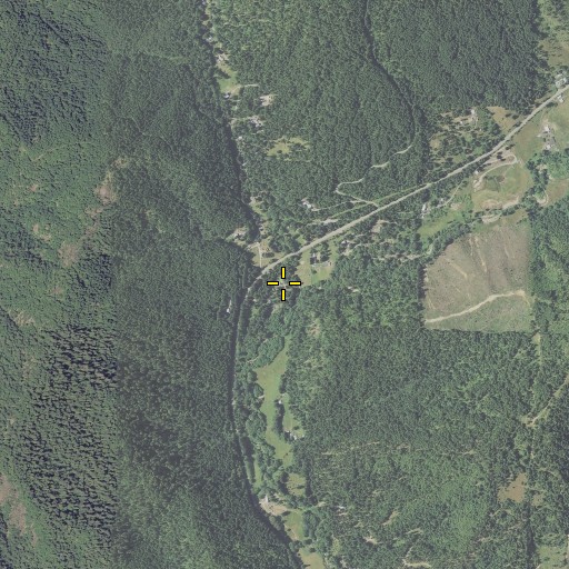 Aerial/Satellite Image of Lee Creek, OR