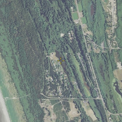 Aerial/Satellite Image of Leinenweber Lake, OR