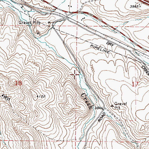 Topographic Map of Lodge Creek, OR