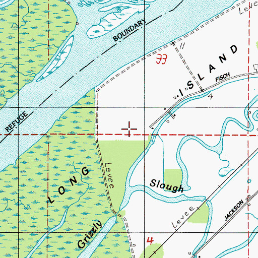 Topographic Map of Long Island, OR
