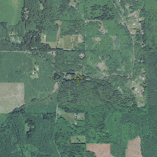 Aerial/Satellite Image of Lost Creek School, OR